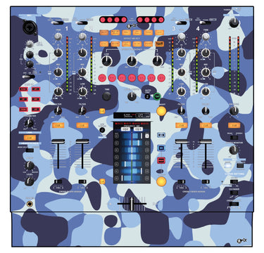 Pioneer DJ DJM 2000 Skin Camo Navy